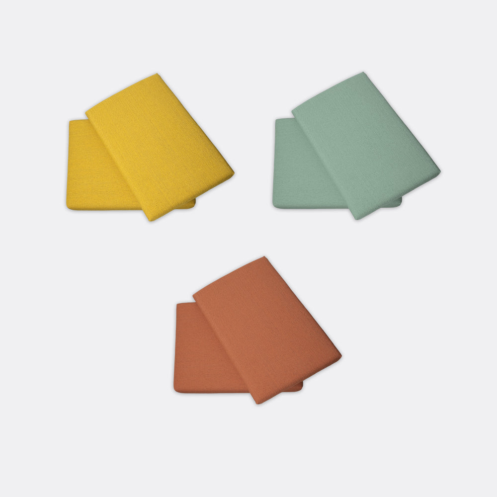 Set de coussins pour la niche banc